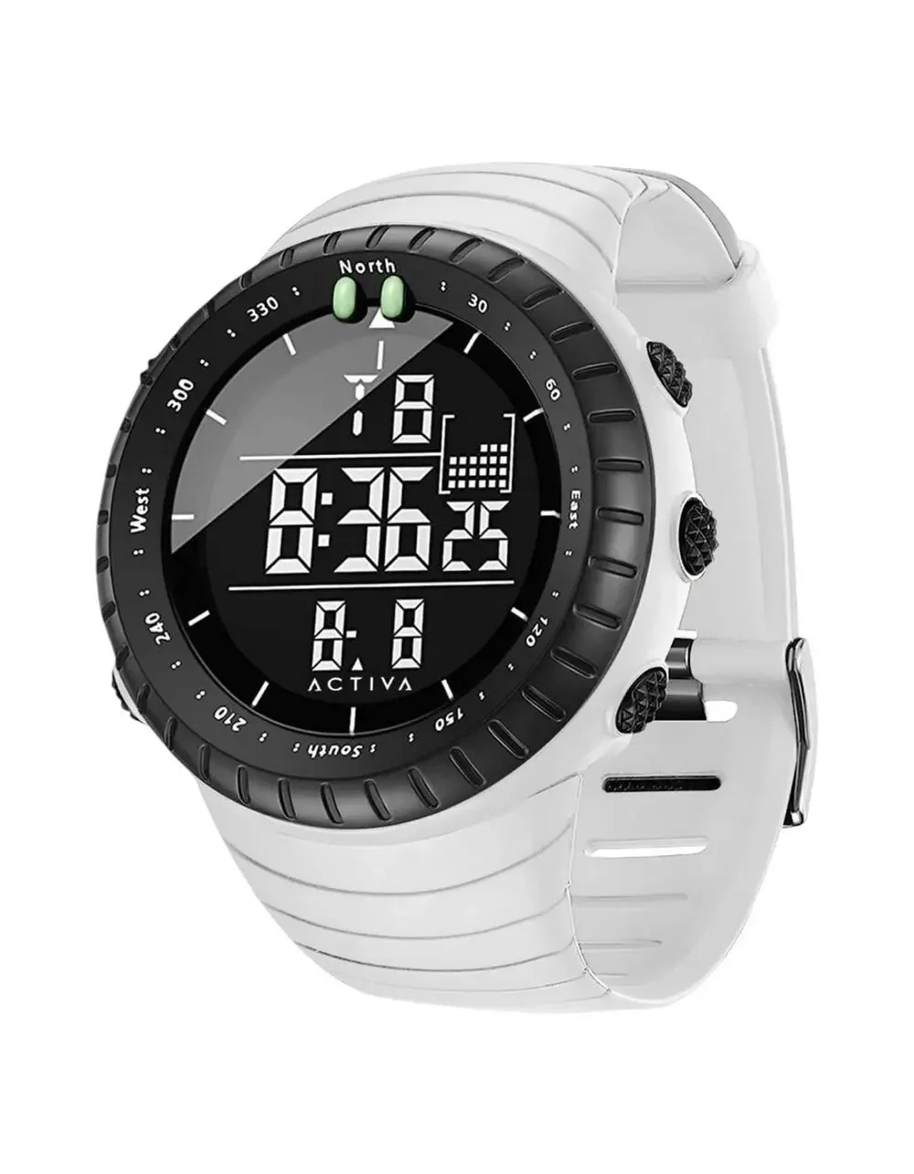 Activa Odessy X Invicta Digital Men’s Watch 53mm White ACW1237-004